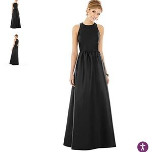 Alfred Sung D707 dress / gown , black tie dress , bridesmaid dress